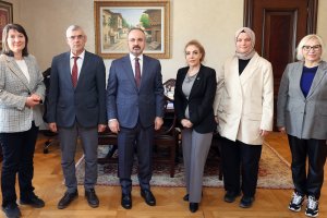 İçişleri Bakan Yardımcısı Bülent Turan’a ziyaret